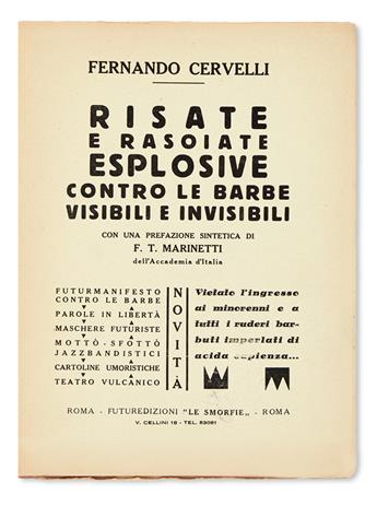 (FUTURISM.) Cervelli, Fernando. Risate Esplosive.